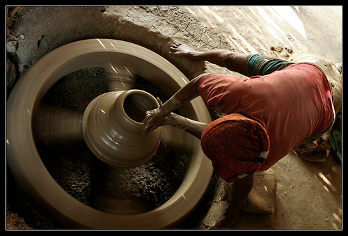 Travel to Bangladesh Pottery