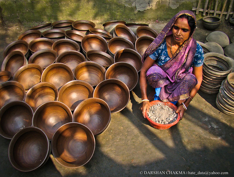 Travel to Bangladesh Pottery