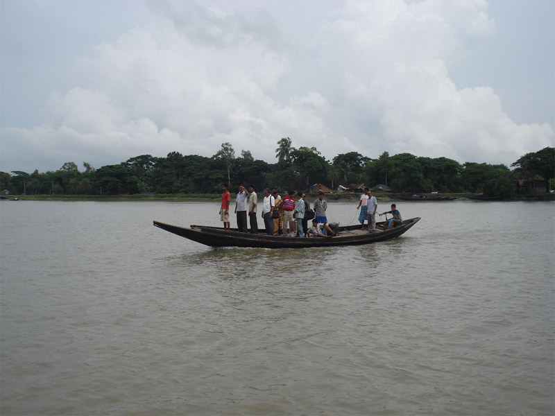 Travel to Bangladesh Ichamati River