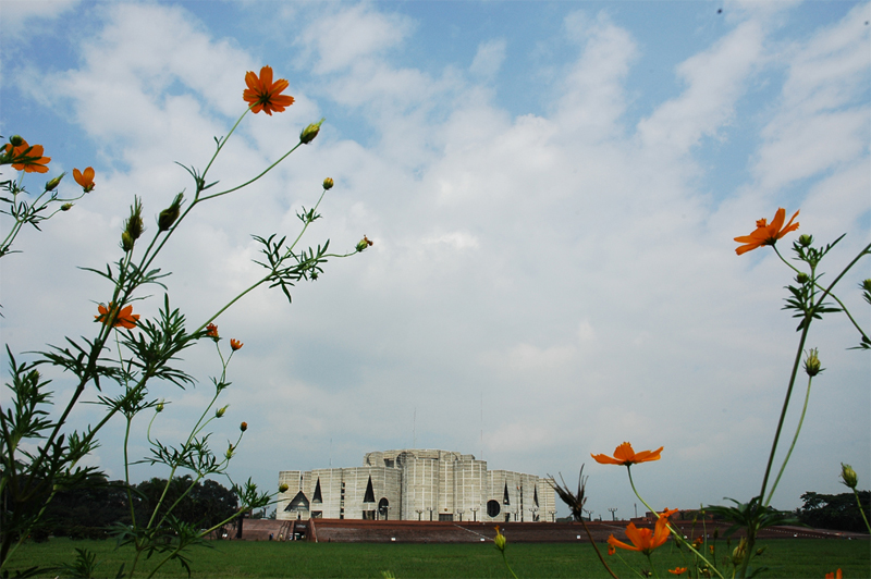 Travel to Bangladesh Parliament House