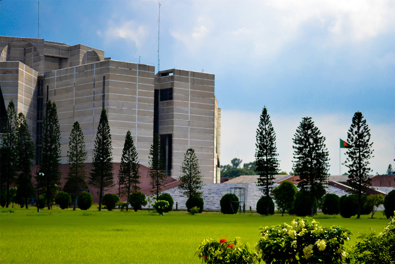 Travel to Bangladesh Parliament House