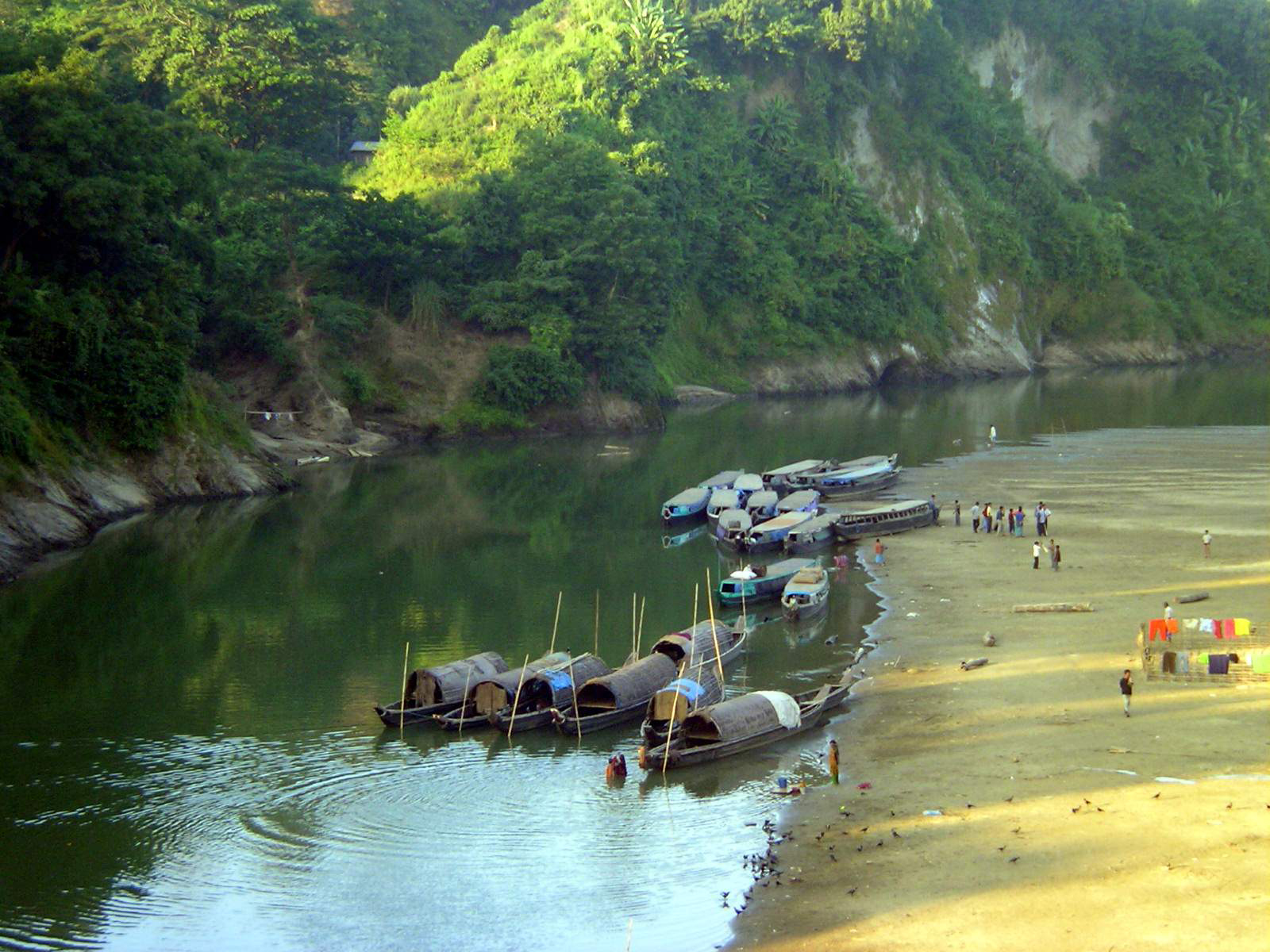 Travel to Bangladesh Sangu River