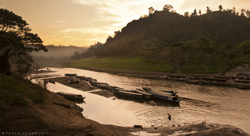 Travel to Bangladesh Sangu River