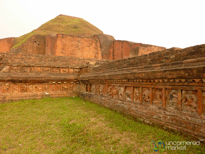 Travel to Bangladesh Paharpur Buddhist Monastery