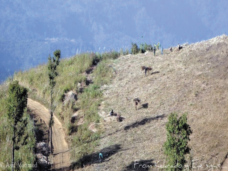 Travel to Bangladesh Keokradong